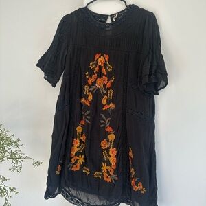 Free people embroidered dress